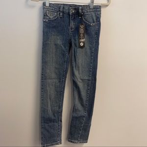 Sweet Vibes medium wash embellished pockets jeans size 8